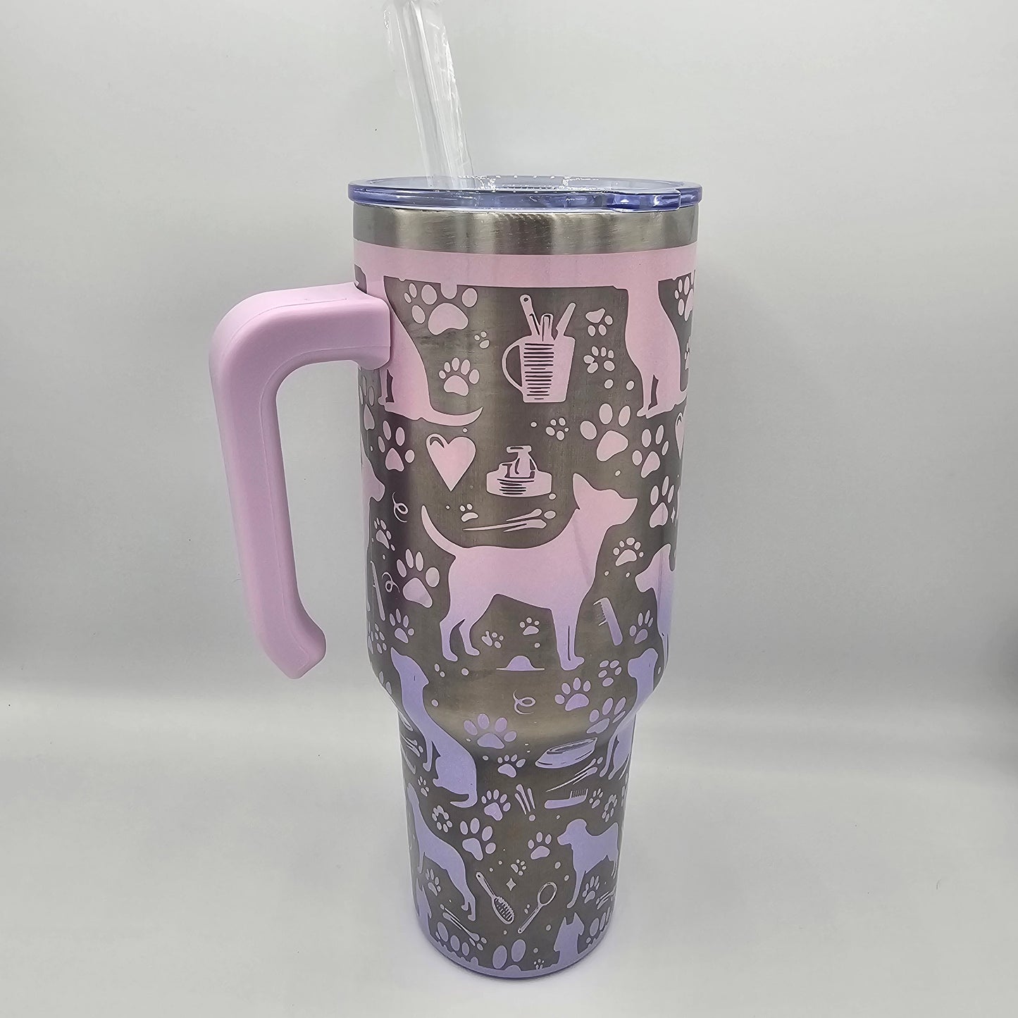 40 Oz Dog Lover Tumbler