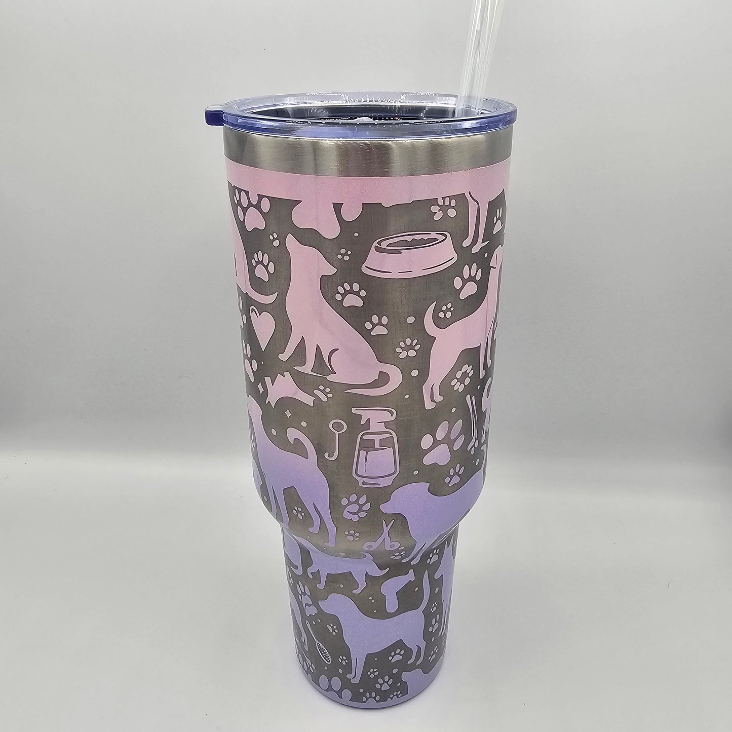 40 Oz Dog Lover Tumbler