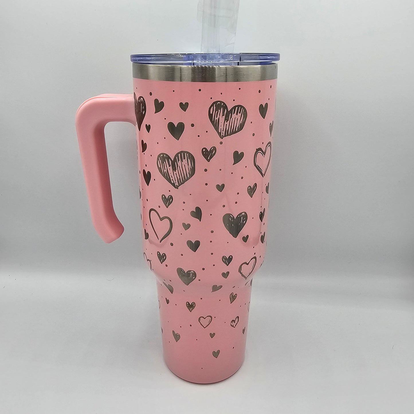 40 Oz Heart Tumbler