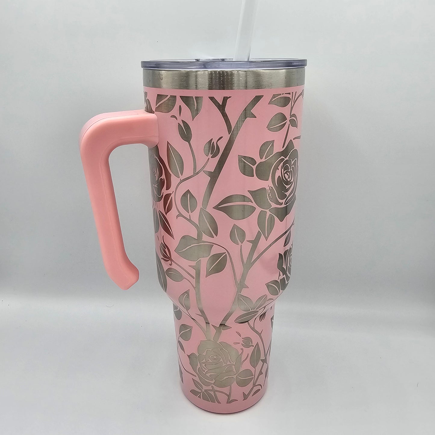 40 Oz Rose Tumbler