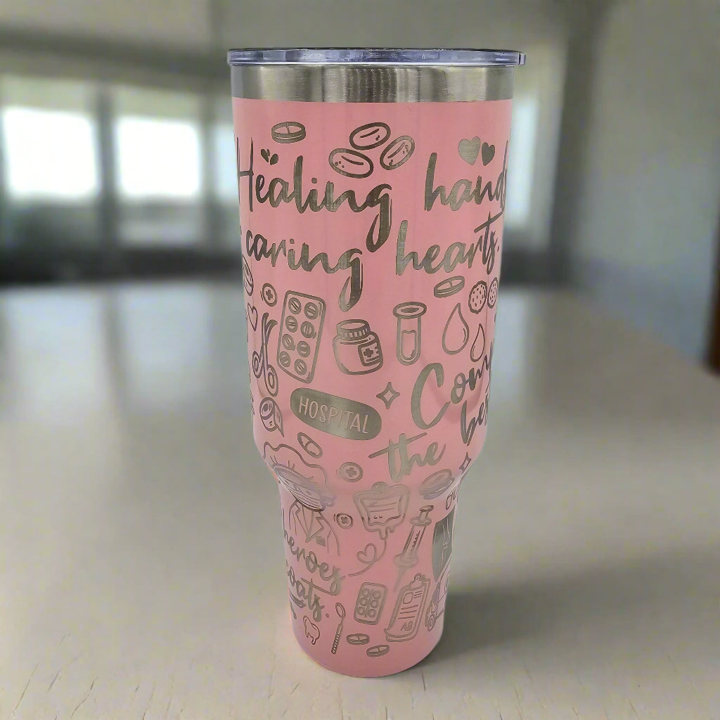 Medical Nursing Doctor Laser Engraved Tumbler